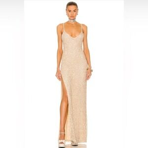 retrofete Valencia Dress in Sea Shell size small